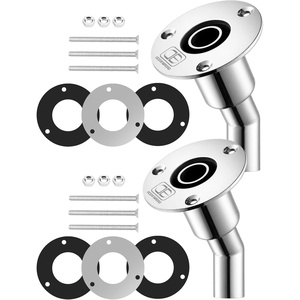 Diesel Heater Thru Hull Exhaust 316 SS Fitting 24mm, 2 Pack(24 mm)